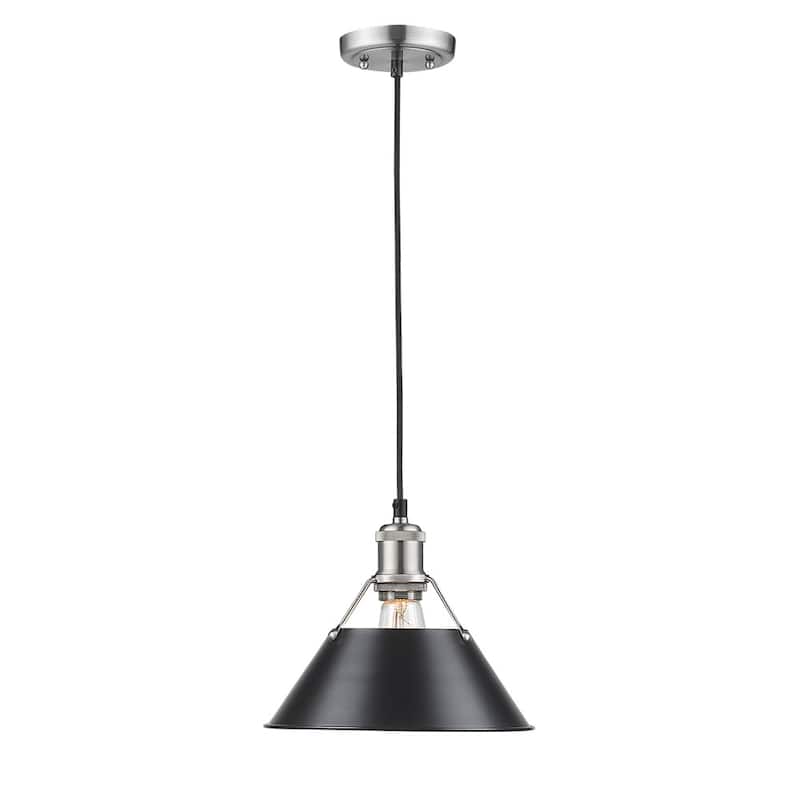 Orwell 10" Wide 1-Light Steel Pendant - N/A