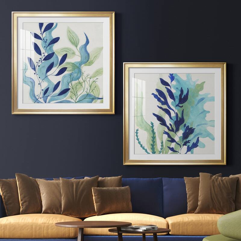 Blue Coral I Premium Framed Print - Ready to Hang