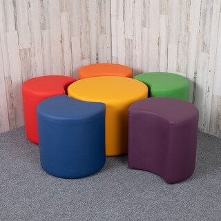 Soft Seating Collaborative Flower Set for Classrooms (18"H)