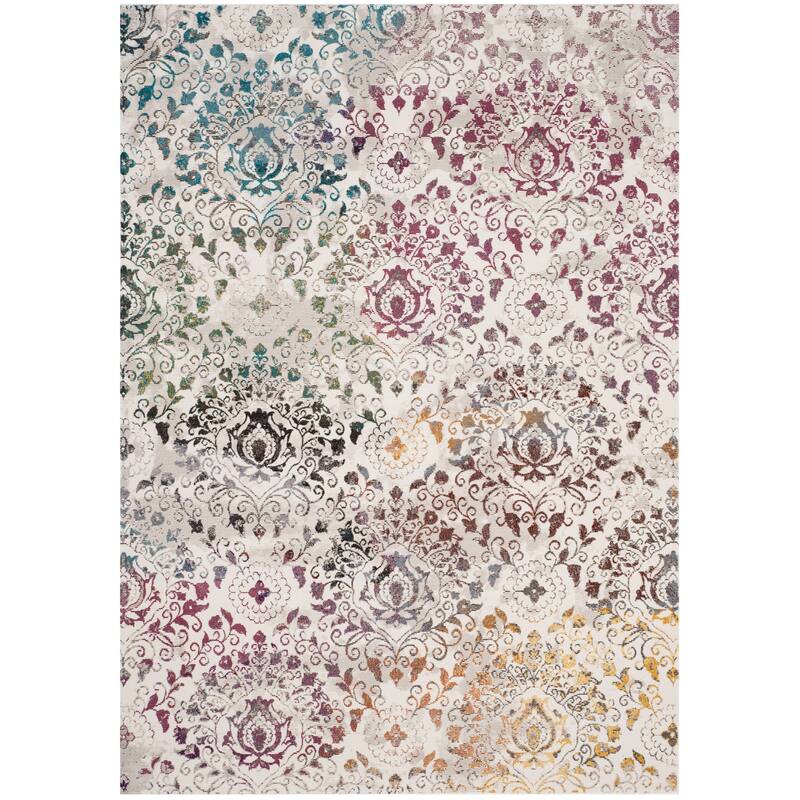 SAFAVIEH Aria Bilha Vintage Boho Damask Rug