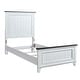 preview thumbnail 3 of 28, Liberty Furniture Allyson Park Youth Panel Bedroom Set with Bed, Dresser, Mirror - Full or Twin Twin