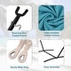 preview thumbnail 71 of 86, Double Cotton Hammock with Space Saving Steel Stand
