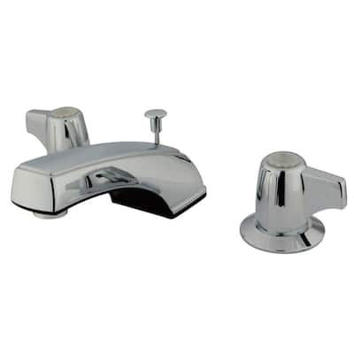 Kingston Brass Americana Widespread Bathroom Faucet with Pop-Up Drain