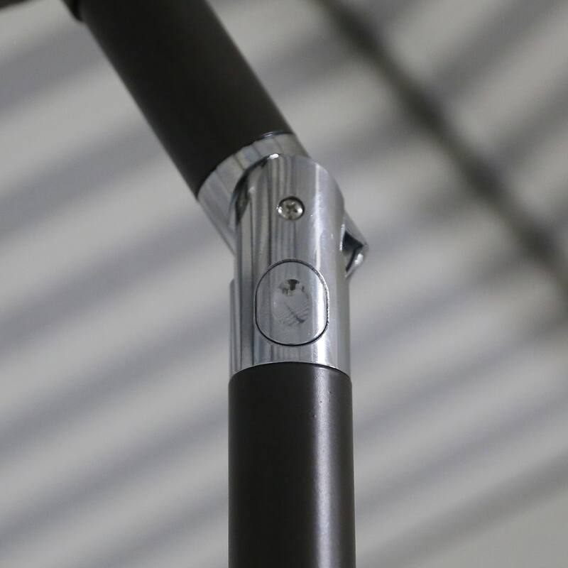 Holme 9-foot Steel Market Patio Umbrella with Tilt-and-Crank