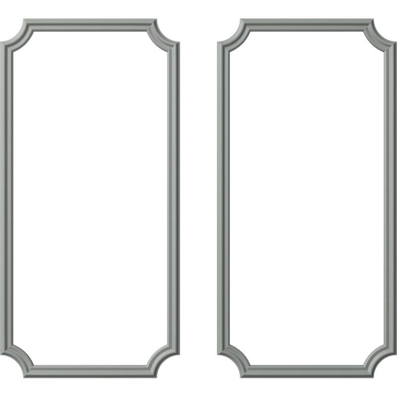 Seville Panel Moulding Kit - 24"W x 48"H - Double Pack