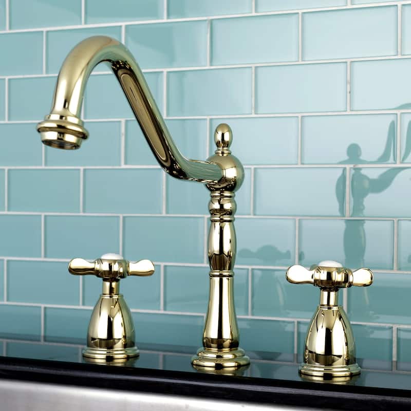 Kingston Brass Essex 1.8 GPM Widespread Kitchen Faucet