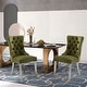 preview thumbnail 59 of 99, High-end Tufted Velvet Upholstered Nailhead Dining Chair Set of 6 Set of 2 - Green Sliver
