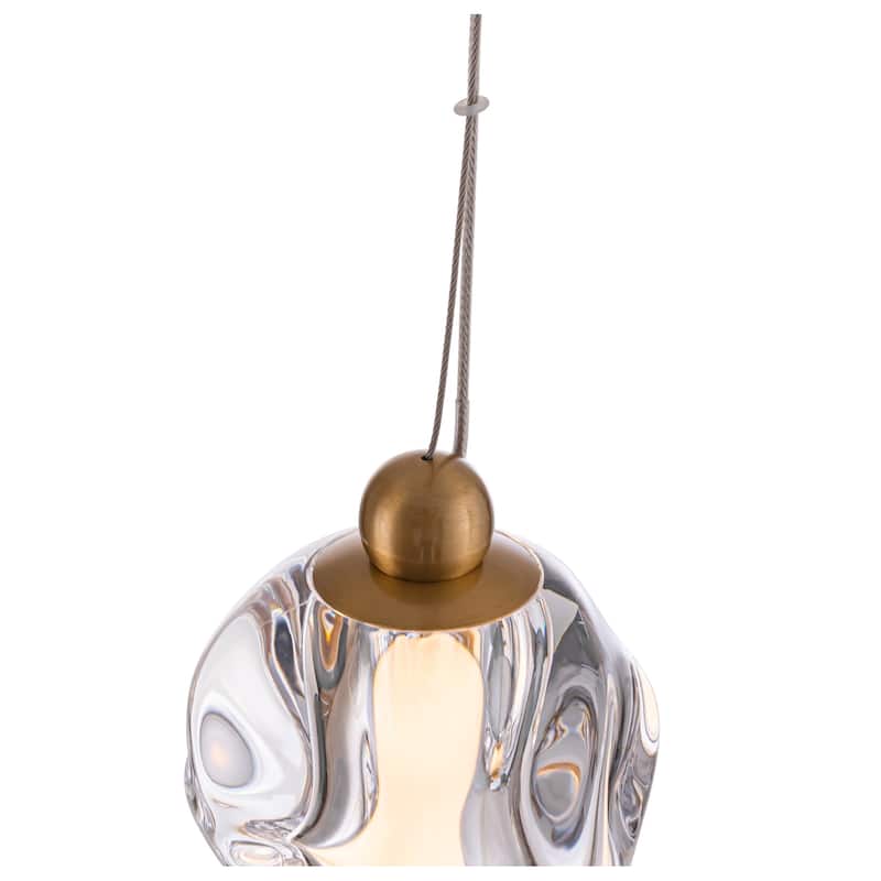 Craftmade 59490-LED Jackie 4 Light 7" Wide LED Suspension Mini Pendant