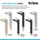 preview thumbnail 16 of 97, KRAUS Indy Single Handle Vessel Bathroom Faucet with Pop Up Drain