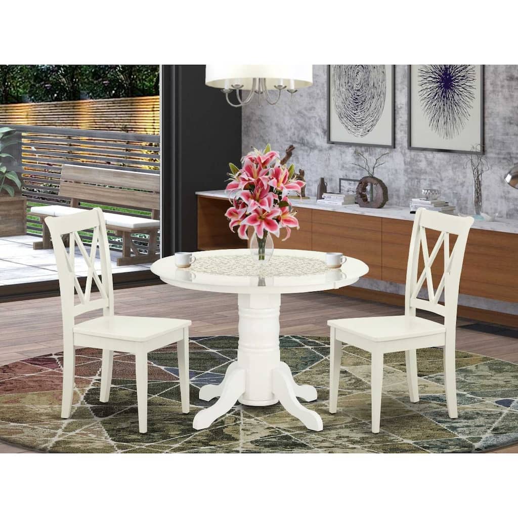 Round Dining Table Set 42 Inch