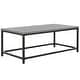 preview thumbnail 7 of 7, SAFAVIEH Alec Ash Grey Coffee Table - 48" x 24" x 17.7"