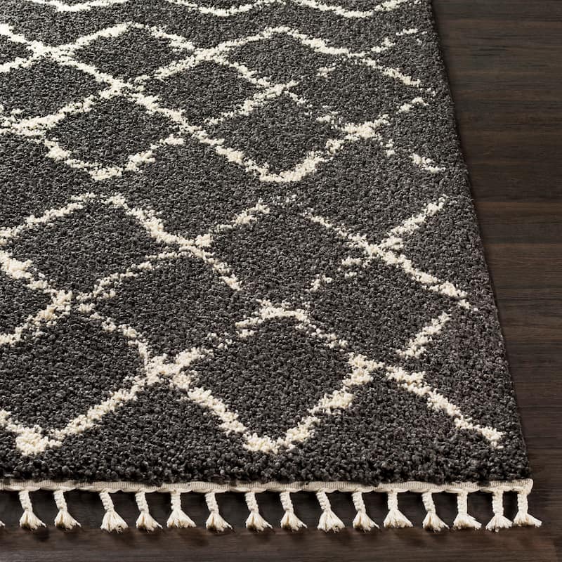 Livabliss Stevie Bohemian Patterned Shag Area Rug