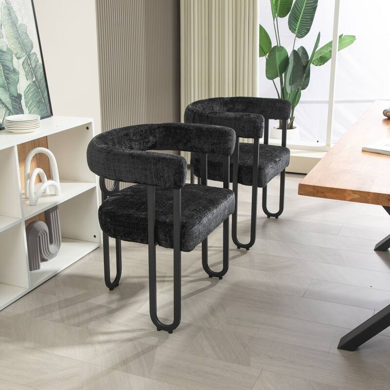 Mid Century Style Dining Chair Set of 2