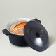 preview thumbnail 22 of 40, Gotham Steel 5QT Dutch Oven Ceramic Nonstick Lightweight Self Basting Lid Black