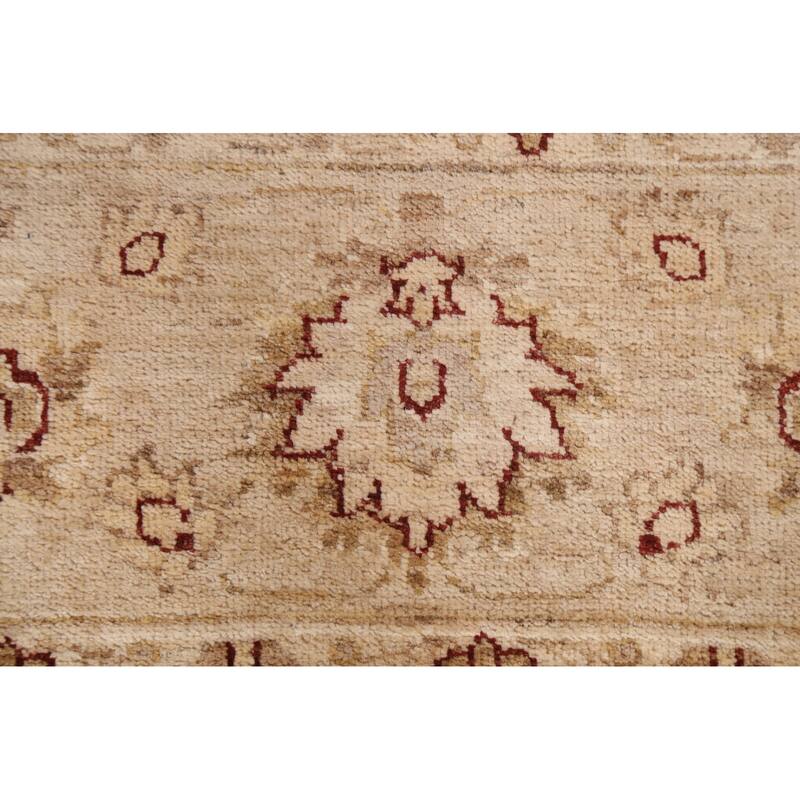 Vegetable Dye Traditional Chobi Peshawar Area Rug Wool Hand-knotted - 5'10" x 8'3"