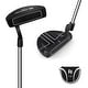 preview thumbnail 9 of 7, Ultimate 35" Golf Putter Mallet Style Putter with Alignment Aid Rubber - See Details