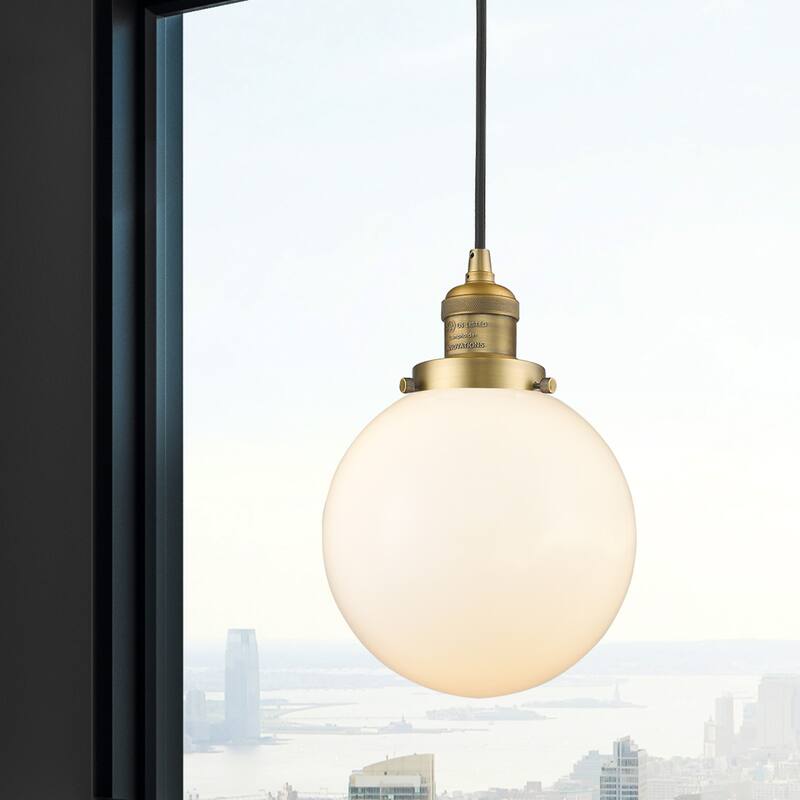 Innovations Lighting Beacon Single Light 8" Wide Mini Pendant with