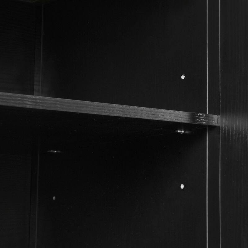 54-inch Farmhouse Kitchen Island with Drop Leaf, Power Outlet