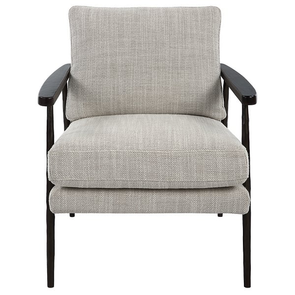 slide 2 of 8, Uttermost Sebastian Cast Iron Accent Chair - 26"W x 33"H x 33"D