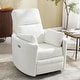 preview thumbnail 1 of 68, HOMYKA Power Rocker Swivel Recliner with USB and Type-C Ports Beige