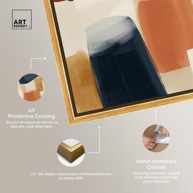 Sienna Shift Canvas by Art Remedy