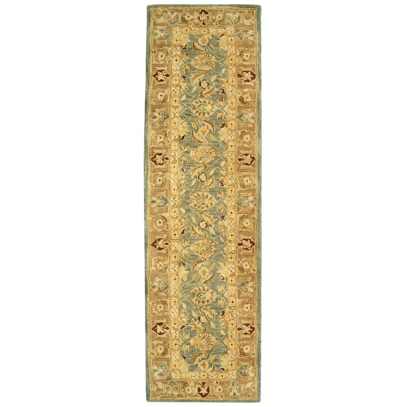 SAFAVIEH Handmade Anatolia Meenje Traditional Oriental Hand-spun Wool Rug