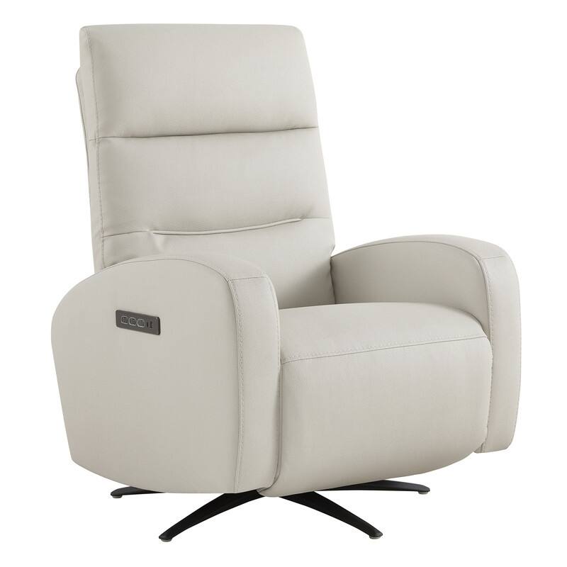Spruce & Spring Triple-Motor Power Swivel Recliner Chair with Power Headrest