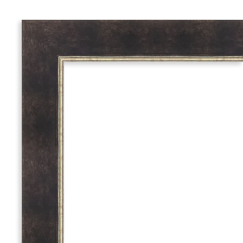 Odin Non-Beveled Framed Full-Length Floor Leaner Mirror - Odin Antique Bronze - 29 x 65 in