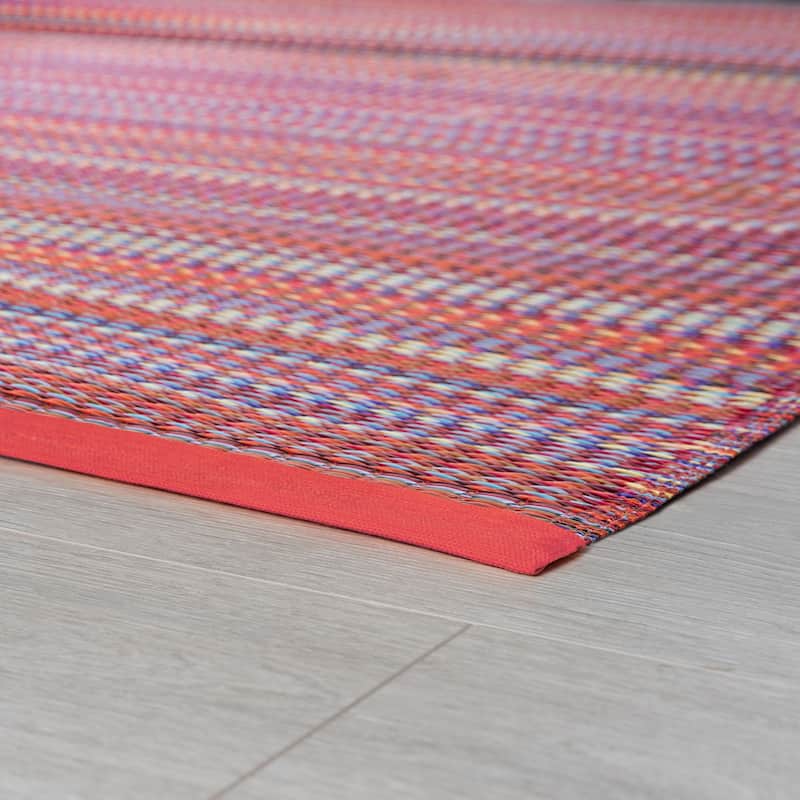 Sundown Beach Stripe Indoor/Outdoor Area Rug