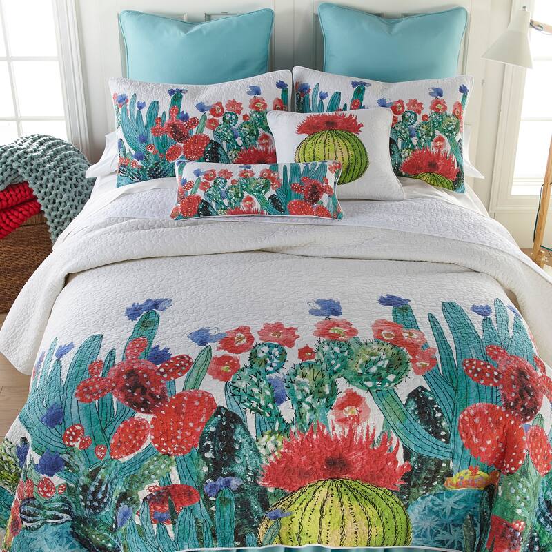 Donna Sharp Morning Desert Barrel Cactus Decorative Pillow