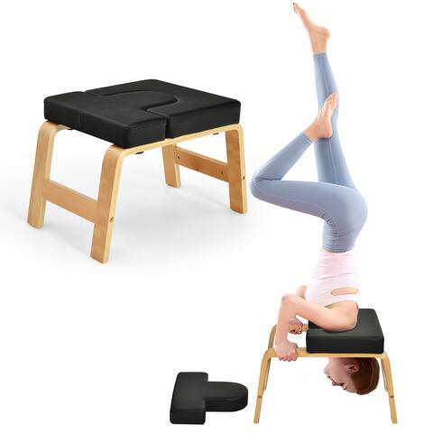 Costway Yoga Headstand Bench for Workout Relieve Fatigue Body Building