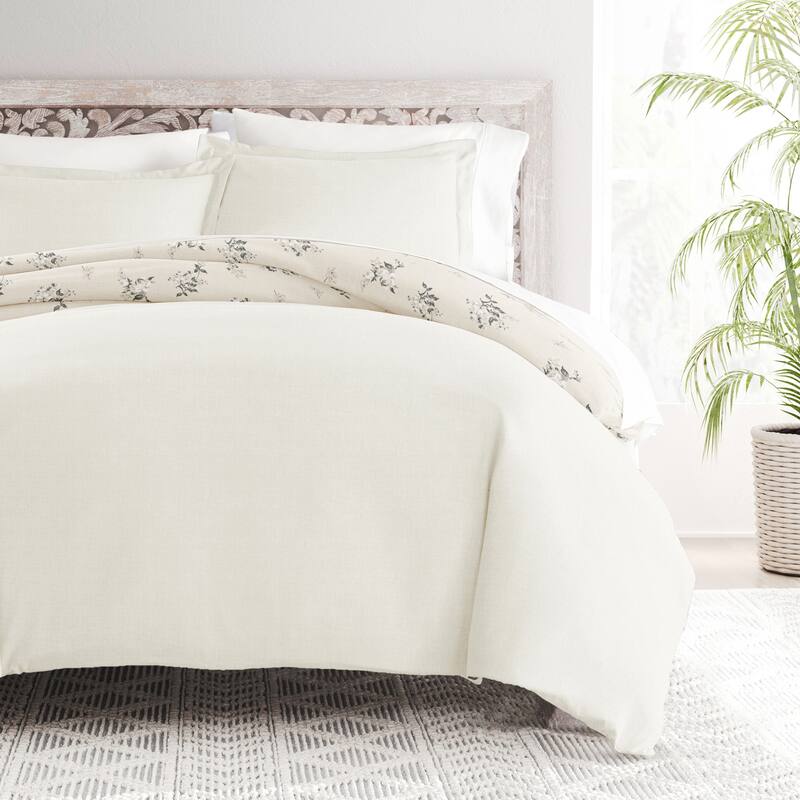 Becky Cameron 3-Piece Reversible Patterned Duvet Cover Set