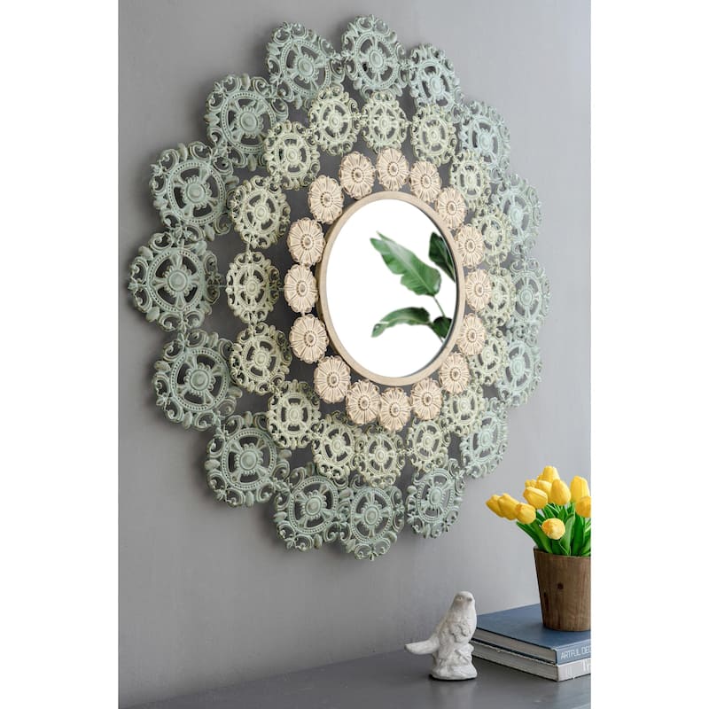 38" McGuire Medallion Mirror