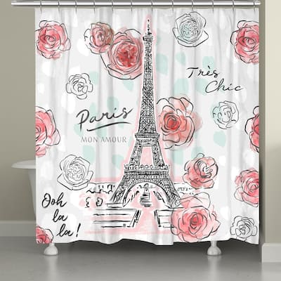 High Fashion Paris Shower Curtain