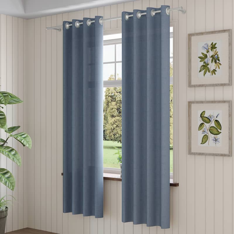 Corvus Gambia Sunbrella Outdoor Window Curtain (1 Panel)