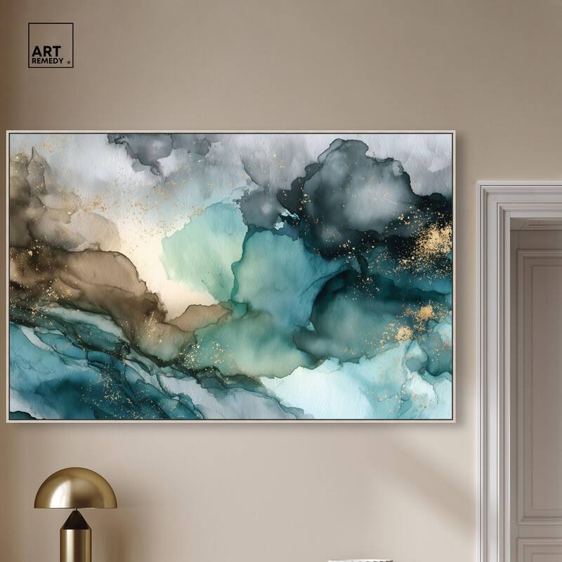 Veiled Inlet Canvas by Art Remedy