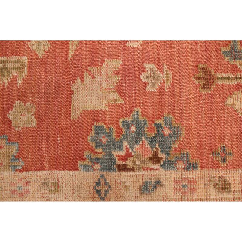 ECARPETGALLERY Hand-knotted Jules Serapi Dark Copper Wool Rug - 9'4 x 11'10