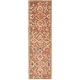 preview thumbnail 8 of 8, SAFAVIEH Handmade Metro Ytje French Country Floral Wool Rug 2'3" x 8' Runner - Dark Brown/Beige - Runner