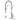 WOWOW Single Handle Gooseneck Pull Down Sprayer Kitchen Faucet
