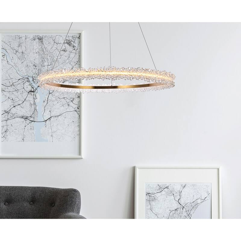 Layla LED 34-Inch Pendant - N/A