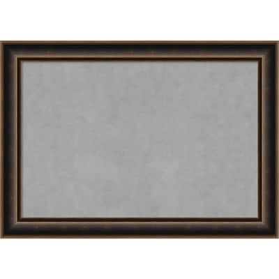Amanti Art Villa Oil Rubbed Bronze Framed Magnetic Board