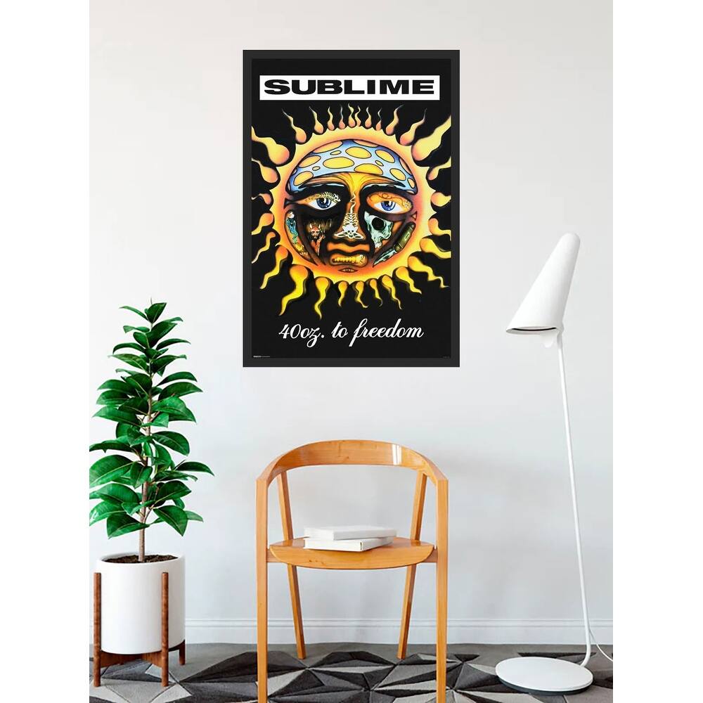 Sublime - 40 Oz to Freedom Framed Art Poster - 24 x 36 Inch - Bed