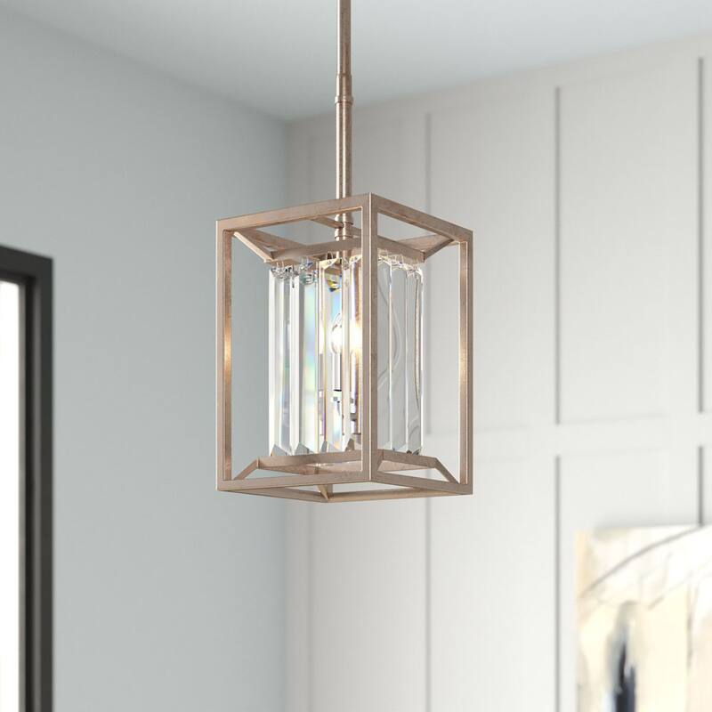 Designers Fountain Linares 6-1/2" Wide Single Light Mini Pendant