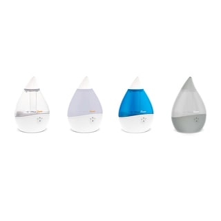 Crane 0.5 Gal. Droplet Cool Mist Humidifier for Rooms up to 250 sq. ft ...
