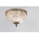 preview thumbnail 2 of 9, Crystorama Lighting Group Richmond 2 Light 10" Wide Flush Mount Bowl