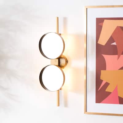 SAFAVIEH Home Ileva 7" Wall Decor - Gold