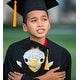 preview thumbnail 4 of 4, DolliBu Blue Penguin Graduation Plush with Gown and Cap with Tassel - 6 inches
