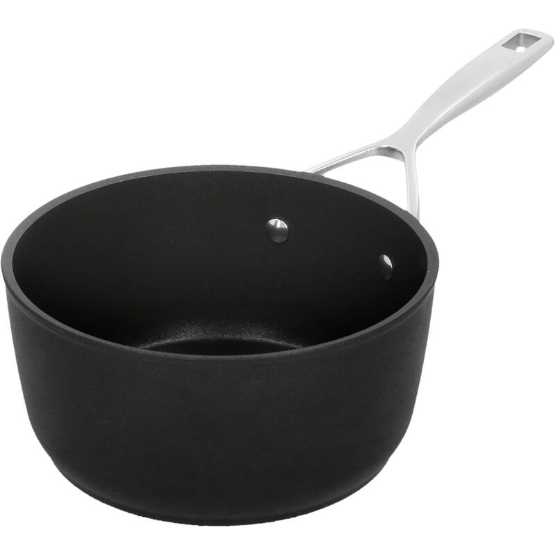 Demeyere AluPro 2-qt Aluminum Nonstick Saucepan w/ No Lid - Black
