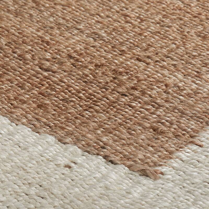 Frame Natural Jute Area Rug by Kosas Home
