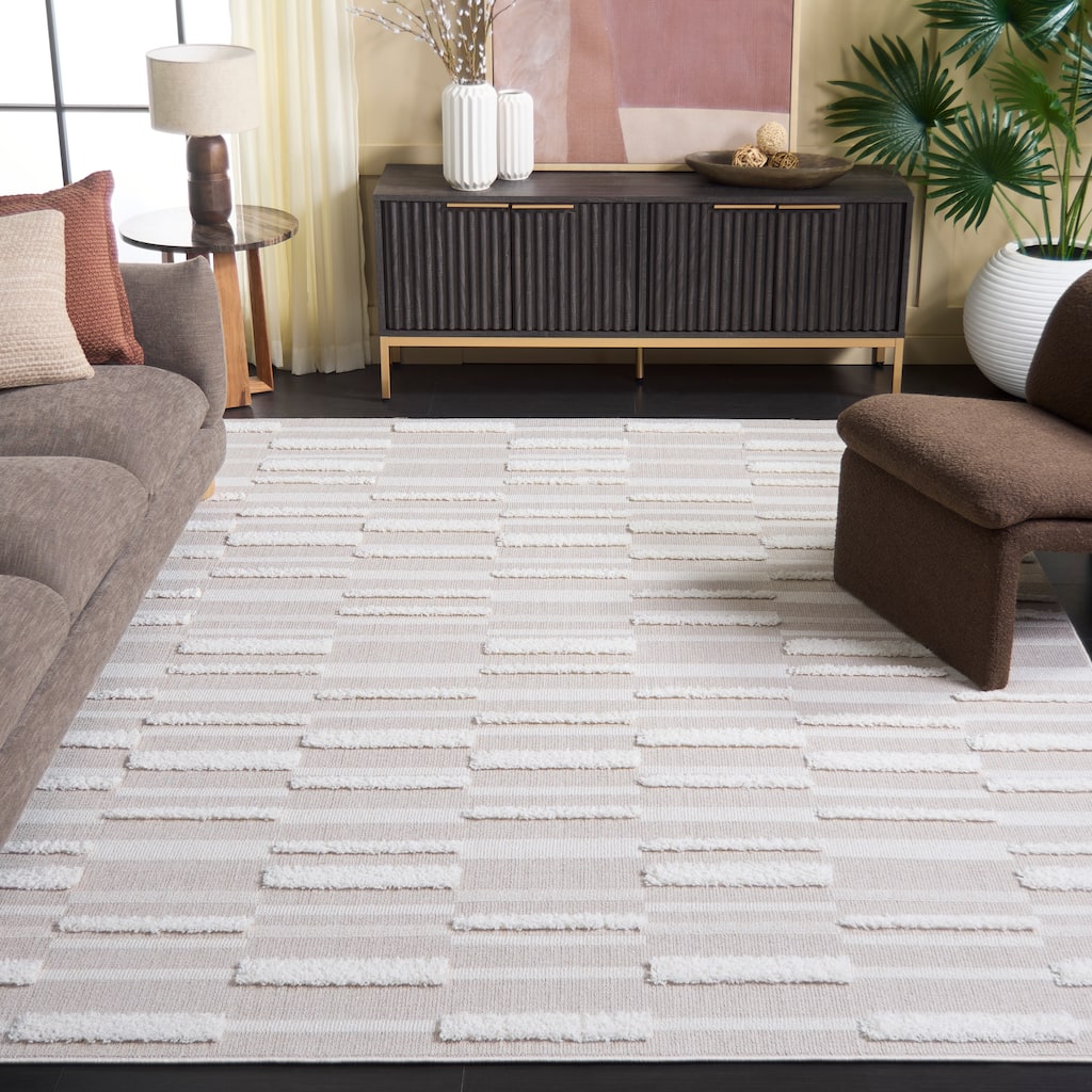 SAFAVIEH Trends Besse Geometric Rug